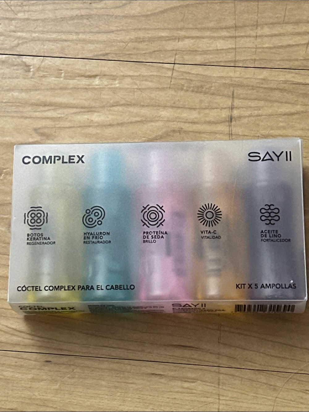 Complex Sayii Hair Treatment Kit - Multicolor (5 Ampoules)
